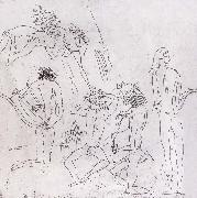 Jules Pascin, Bakesi is a Bacchus